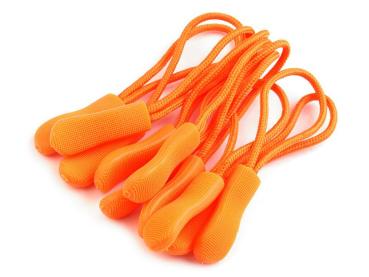 Zipper Schlaufe/ Reißverschlussanhänger Orange